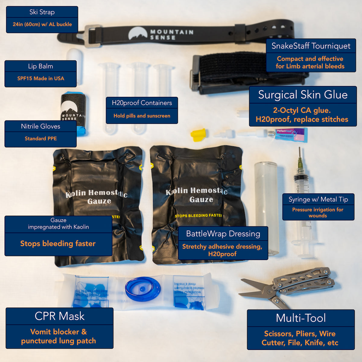 BUNDLE: PRO Rescue Kit, Crevasta Kit, C-Ski Tie, Crevasse Rescue Made Easy Course