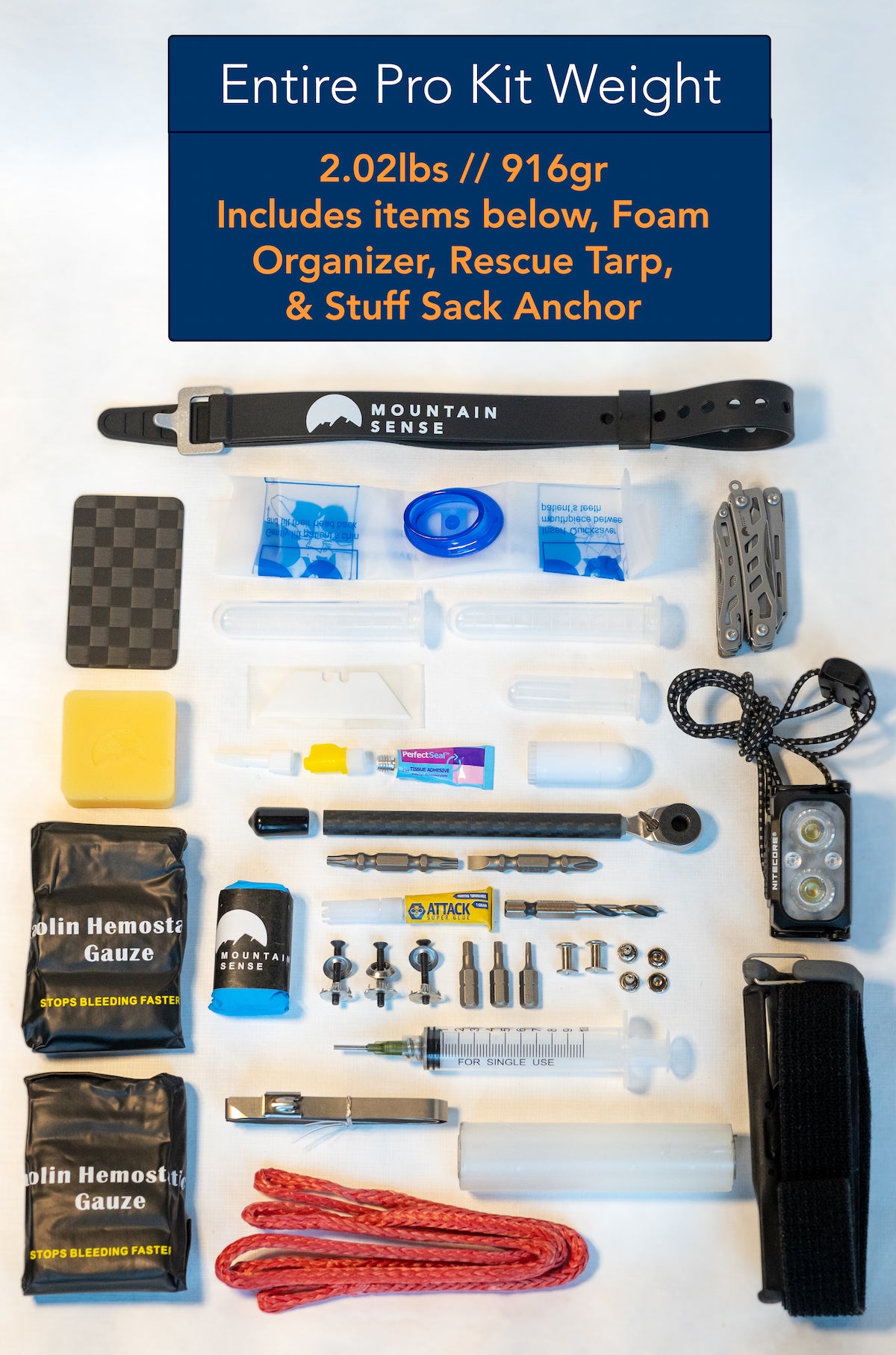 BUNDLE: PRO Rescue Kit, Crevasta Kit, C-Ski Tie, Crevasse Rescue Made Easy Course