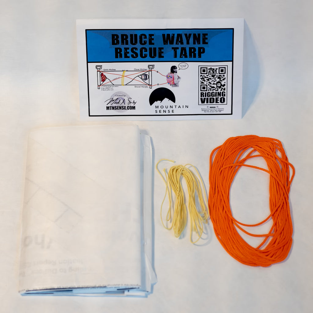 rescue tarp Bruce Wayne Rescue Tarp