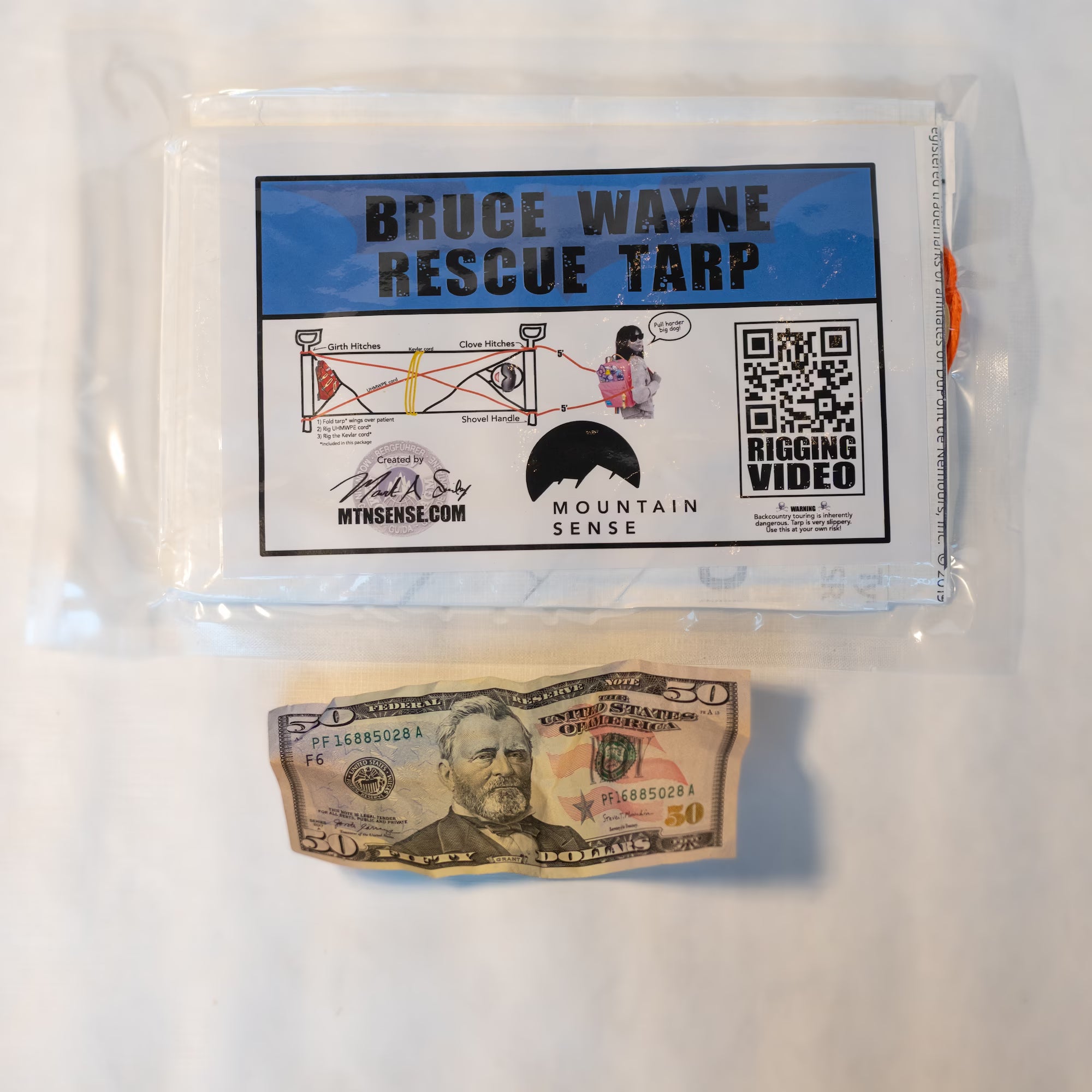 Bruce Wayne Rescue Tarp